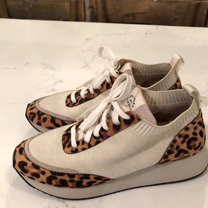 Adorable Loeffler Randall Leopard Sneakers-11